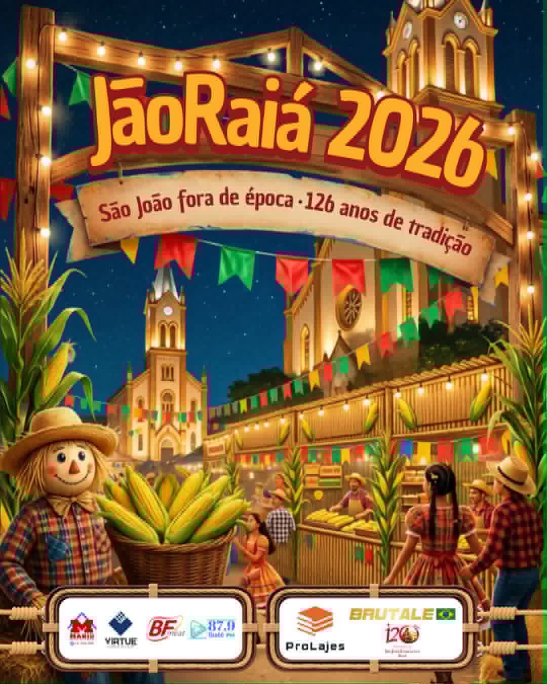 O JaôRaíá 2026 foi um verdadeiro espetáculo de cultura, tradição, alegria, e fé encantando todos que passaram pelo evento.