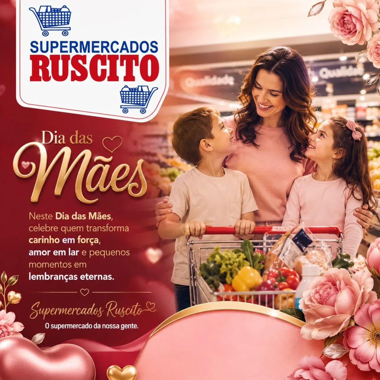 Feliz dia das mães!