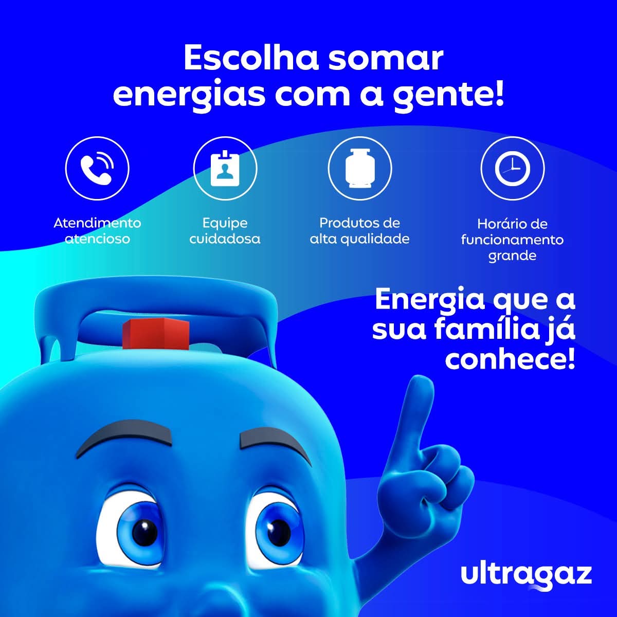 Precisou de Gás ou Água?Conte sempre com a n1º do mercado.
