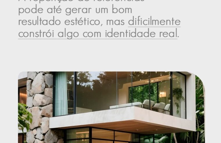 ✨ Sofisticação de verdade não nasce da cópia, nasce da autenticidade.