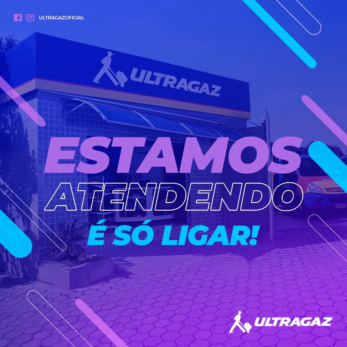🔥 Precisou de gás ou água? A Ultragaz RR Gás Ibaté está sempre pronta para atender com agilidade, qualidade e aquele cuidado especial que os clientes merecem! 💙