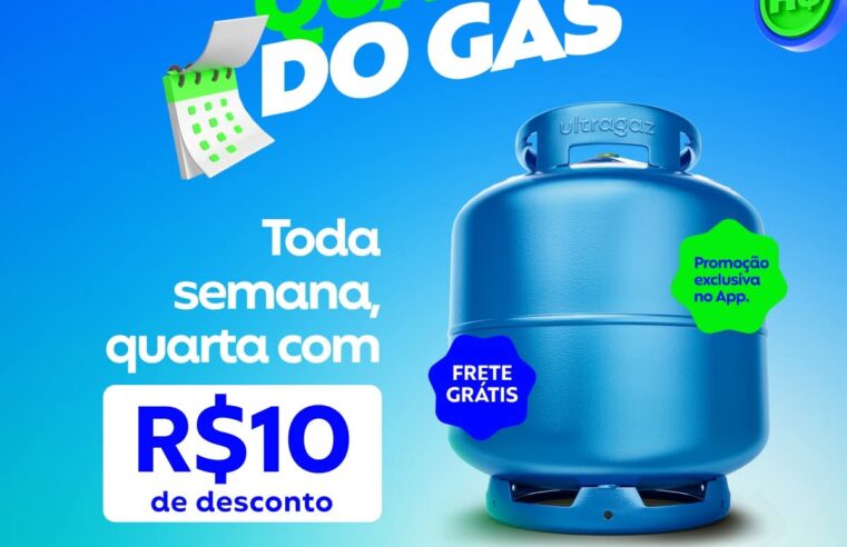 A Ultragaz RR Gás Ibaté já está no clima da Quarta do Gás! 🎉🥳
