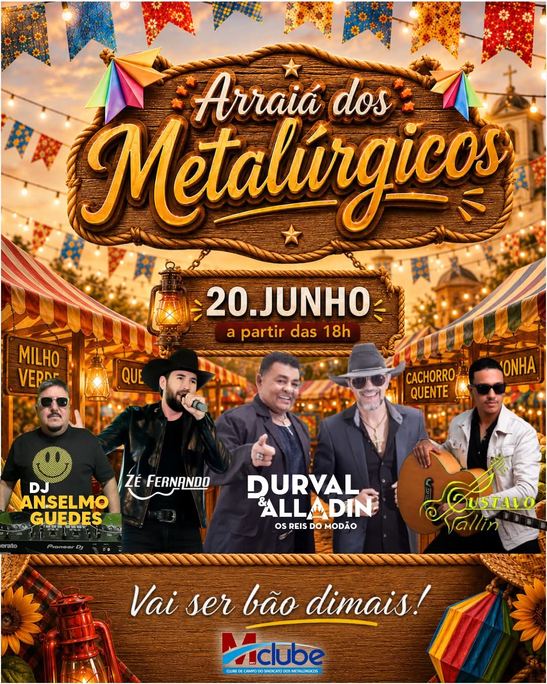 📌 Arraiá dos Metalúrgicos promete muita música e diversão em São Carlos