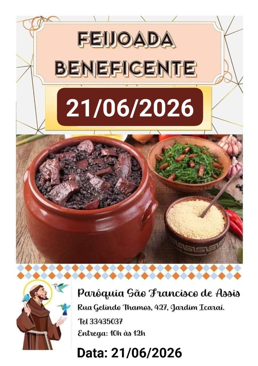 🥘🙏 A tradicional Feijoada de São Francisco já tem data marcada em Ibaté!