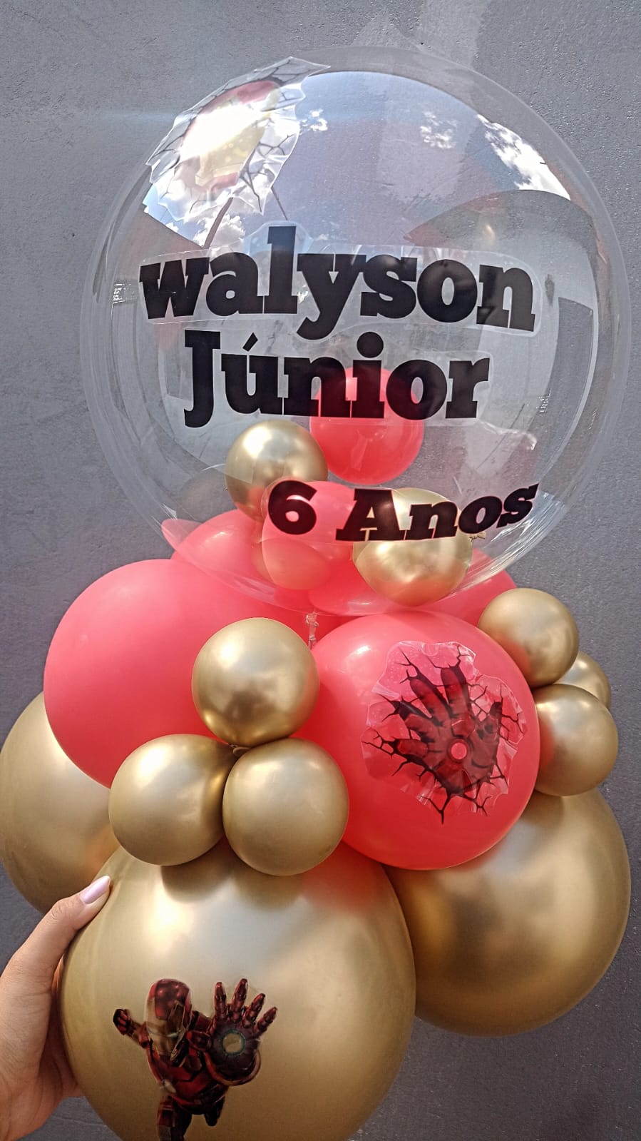 A Ane Decorações apresentou mais um trabalho encantador, com um arranjo de balões personalizado que uniu criatividade, elegância e riqueza de detalhes. 🎈✨