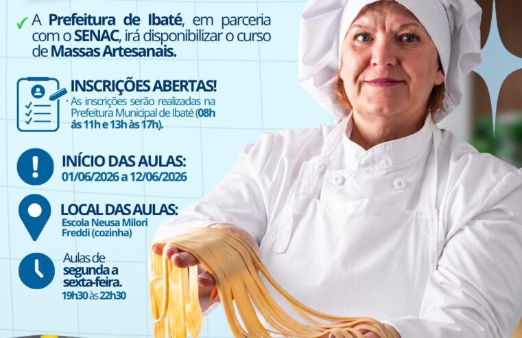 📌 A Prefeitura de Ibaté segue transformando oportunidades em realidade para a população.