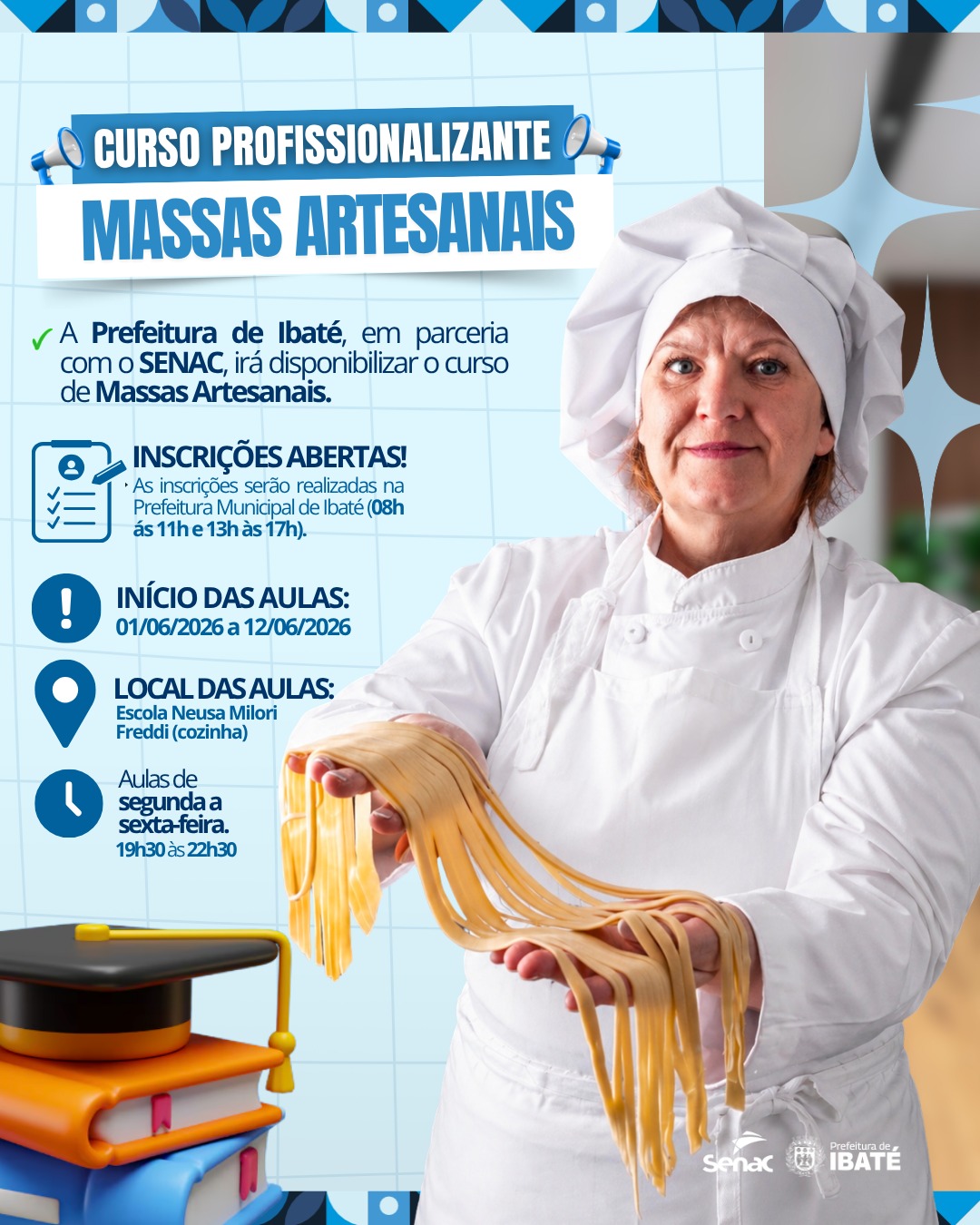 📌 A Prefeitura de Ibaté segue transformando oportunidades em realidade para a população.