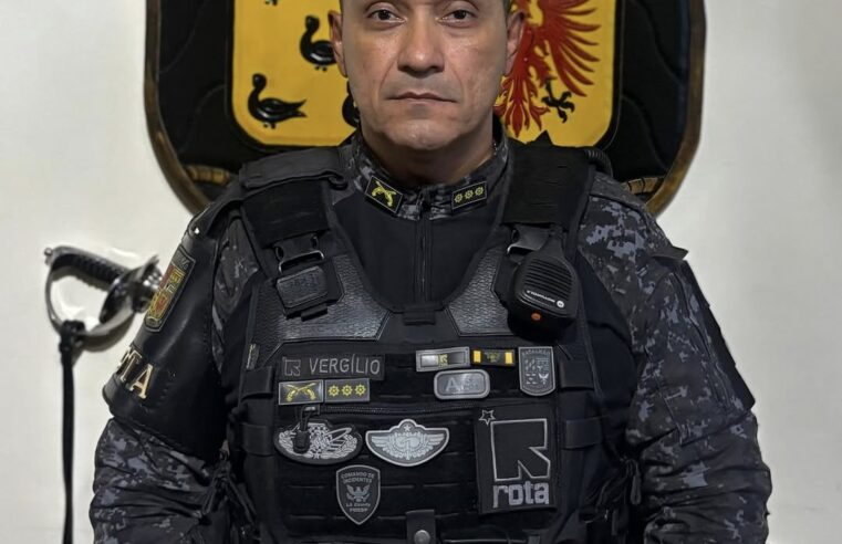 🚨 Tenente-Coronel Vergílio é promovido a Coronel e seguirá atuação na área central da capital