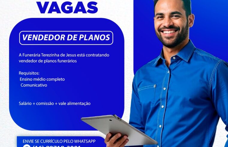 🚨 Oportunidade de emprego em Ibaté! 🚨