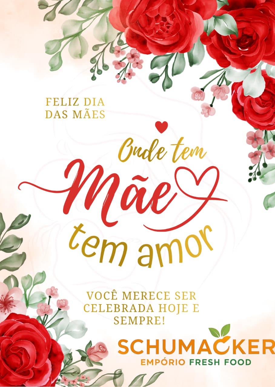 🌹 Neste Dia das Mães, o Empório Schumacher presta uma homenagem especial a todas as mães que transformam o mundo com amor, dedicação e carinho.