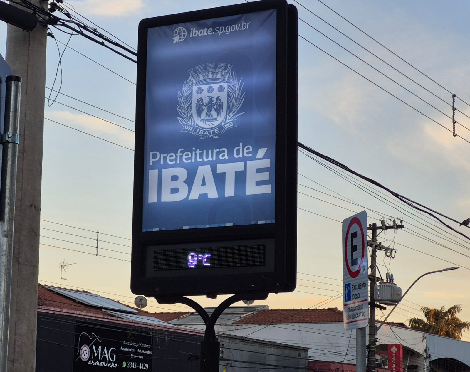 Ibaté registrou a manhã mais fria do ano nesta terça-feira com 9°C