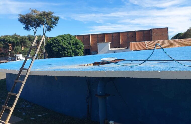 📌 Prefeitura de Ibaté inicia manutenção em reservatório da Vila Bandeirante para ampliar capacidade de abastecimento