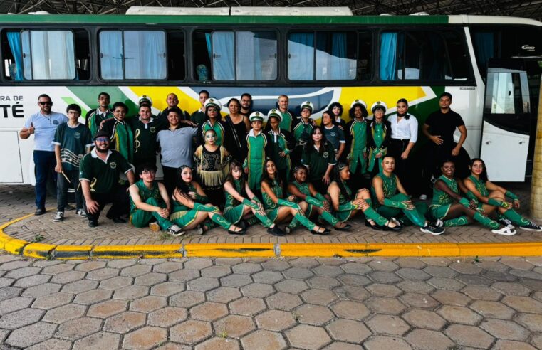 📌 Banda Marcial de Ibaté encanta público em festival regional e fortalece tradição cultural do município