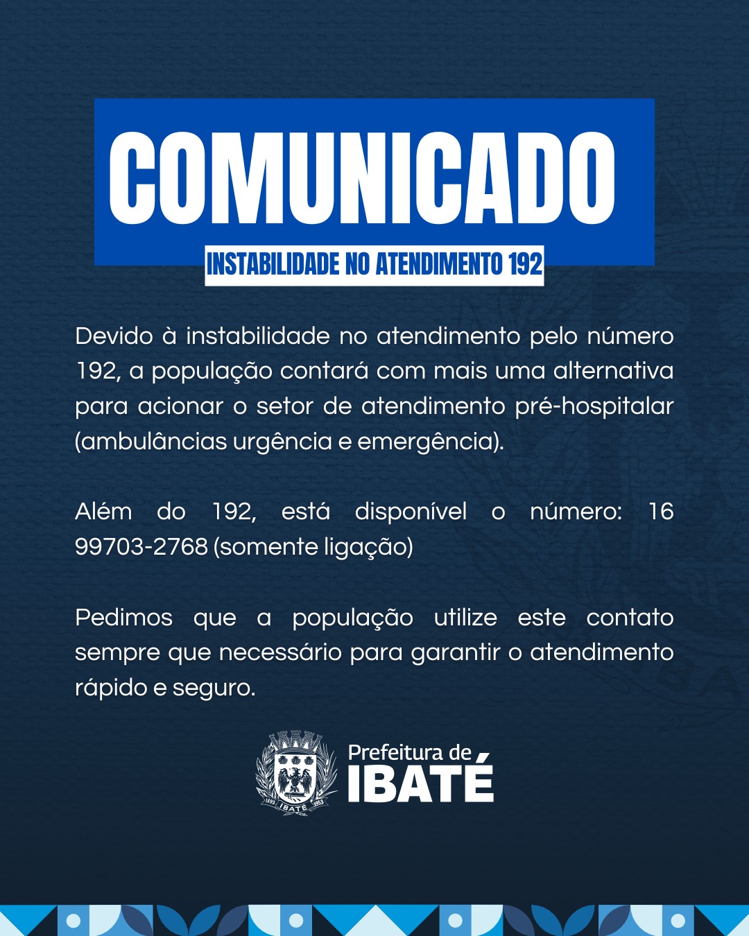 🚨 COMUNICADO IMPORTANTE 🚨