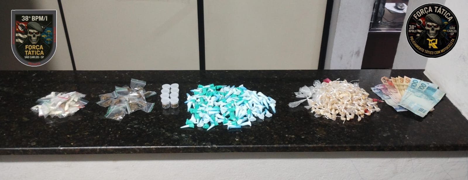 🚨 Adolescente é apreendido por ato infracional de tráfico de drogas no São Carlos VIII