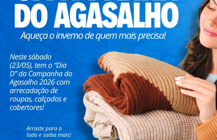 📌 Prefeitura de Ibaté realiza Dia D da Campanha do Agasalho neste sábado