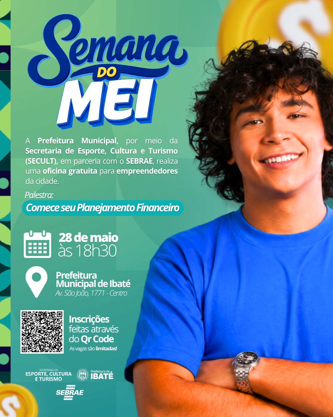 🚨 Prefeitura de Ibaté e Sebrae promovem oficina gratuita para empreendedores