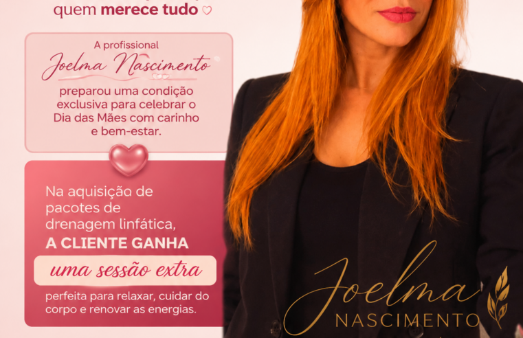 🌸✨ O Dia das Mães está chegando… e toda mulher merece esse cuidado especial! ✨🌸
