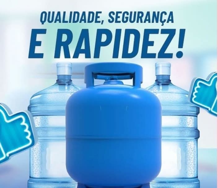 Precisou de Gás ou Água?Conte sempre com a n1º do mercado.