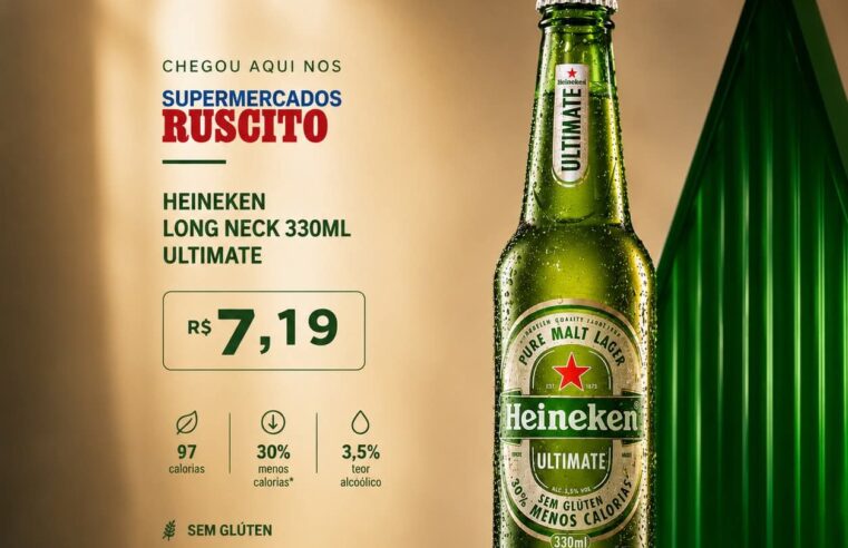 🍻 Novidade chegando para os clientes dos Supermercados Ruscito!