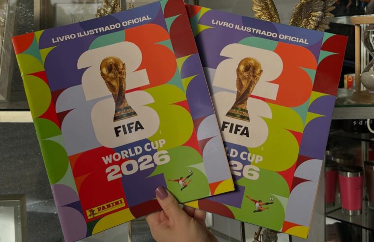 🏆📚 Quem ainda não garantiu o álbum oficial da Copa do Mundo 2026 tem uma grande oportunidade!