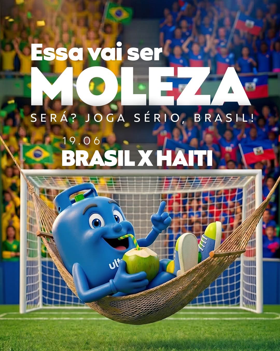 É dia de torcer pelo Brasil! ⚽💚💛