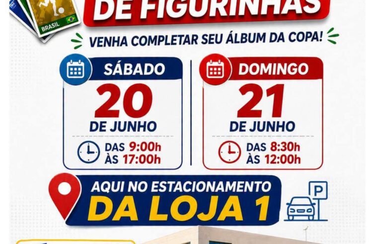 ⚽📖 PONTO DE TROCA DE FIGURINHAS NO SUPERMERCADOS RUSCITO! 📖⚽