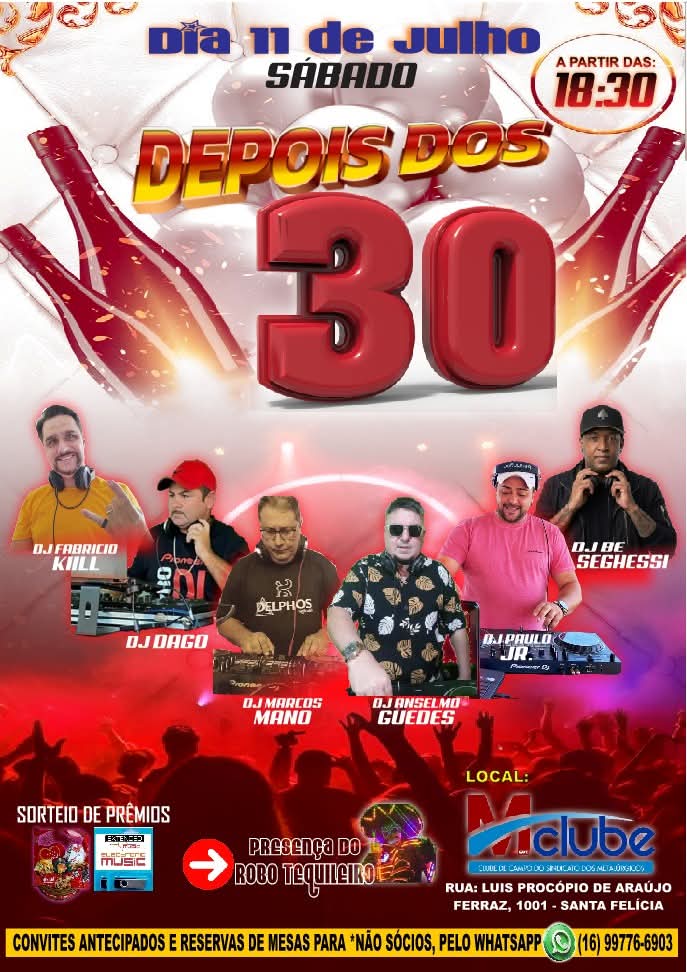 🪩✨ Uma noite para reviver grandes momentos está chegando em São Carlos ✨🪩