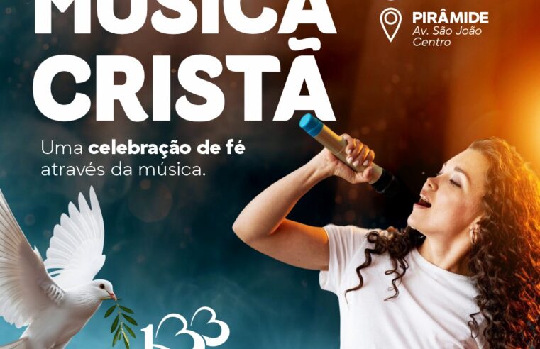 🎶🙏 Ibaté se prepara para uma tarde especial de fé, louvor e celebração!