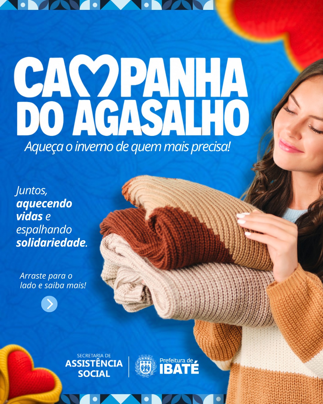 📌 Frio aumenta e Campanha do Agasalho 2026 reforça pedido de solidariedade em Ibaté