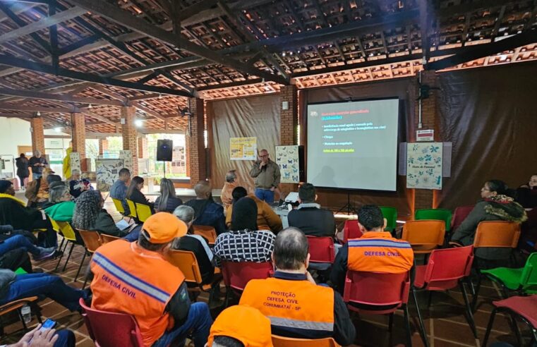 📌 Defesa Civil de Ibaté participa de capacitação e reforça preparo para manejo e preservação de abelhas
