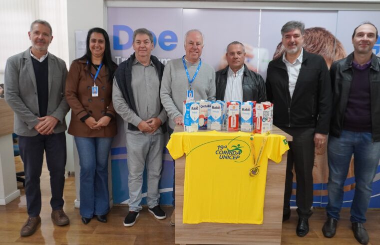 📌UNICEP entrega mil caixas de leite arrecadadas na 19ª Corrida à Santa Casa de São Carlos