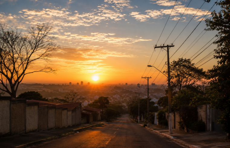 📌 Semana começa com tempo firme e manhãs frias na região