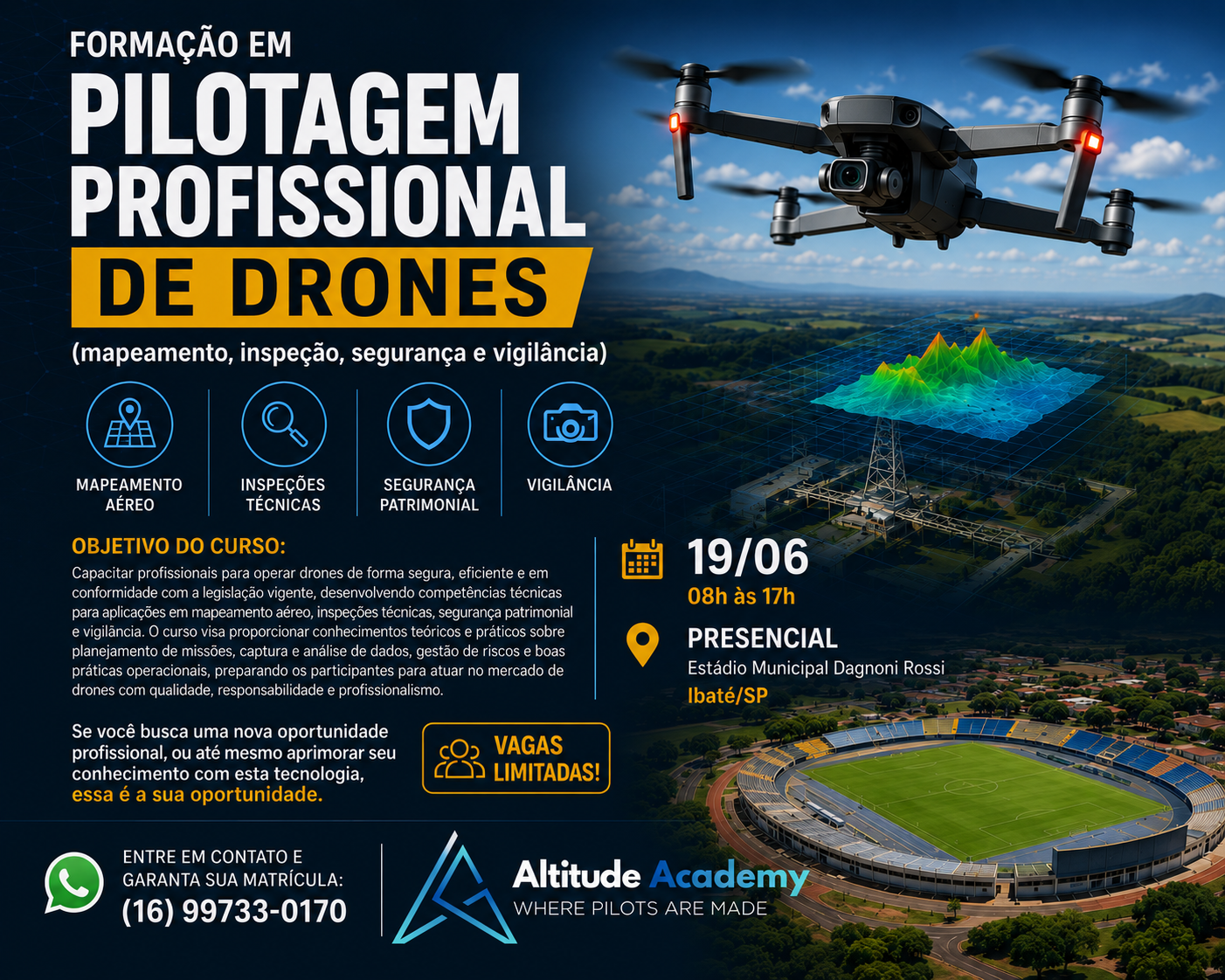 🚁 Aproveite essa oportunidade agora em Ibaté!