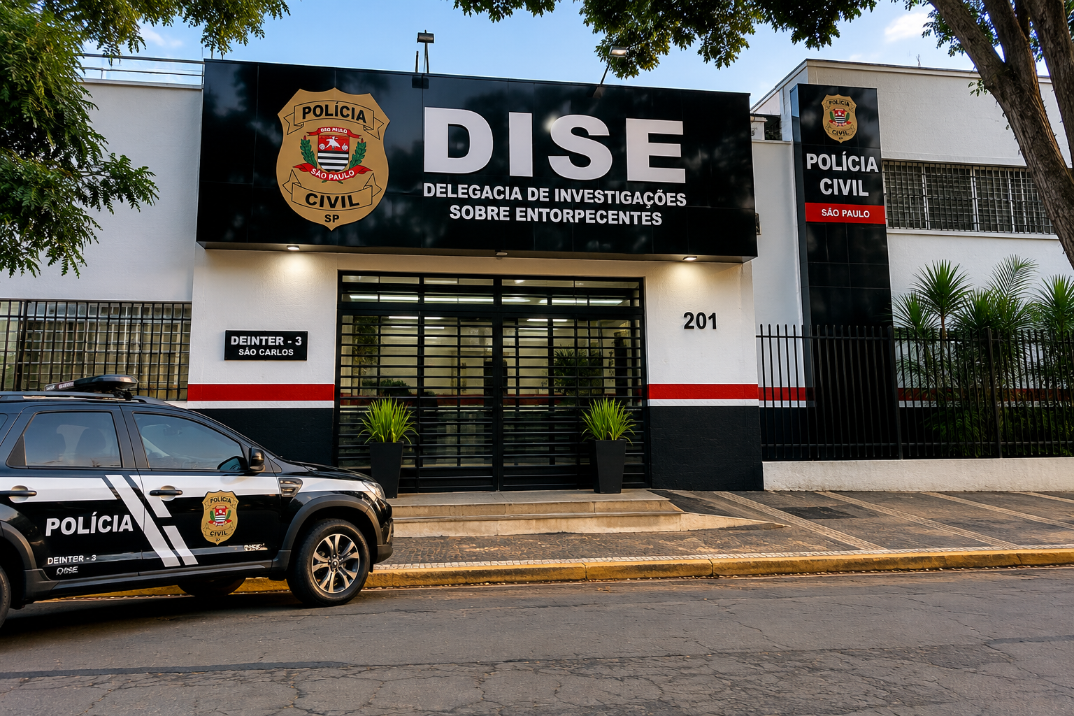 🚨 Polícia Civil prende homem em flagrante por tráfico de drogas durante operação em São Carlos