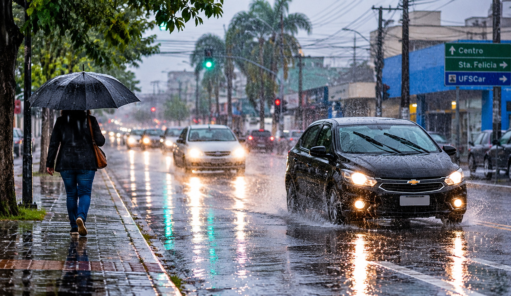 🚨 Previsão aponta retorno da chuva e queda nas temperaturas em São Paulo a partir de quarta-feira
