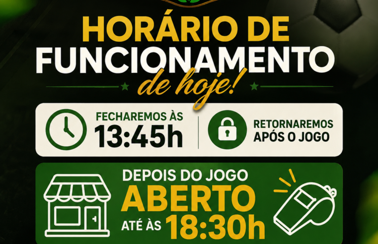 📢 Atenção, clientes!