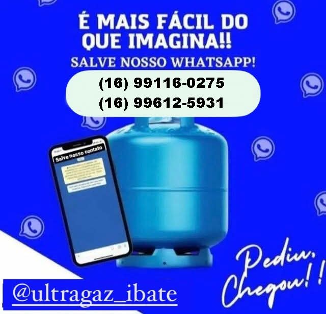 🔥 PRECISOU DE GÁS OU ÁGUA? A ULTRAGAZ RR GÁS IBATÉ TEM A SOLUÇÃO! 💙💛