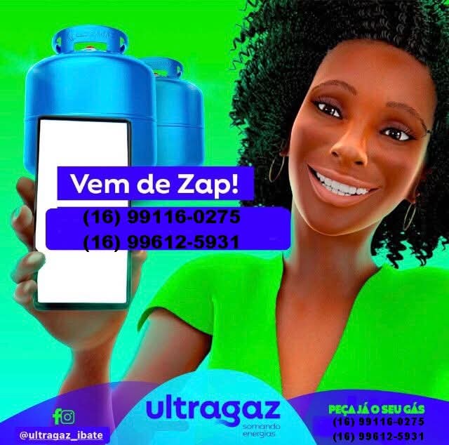 🔥 Acabou o gás? Precisou de água mineral? A Ultragaz RR Gás Ibaté tem a solução! 💦