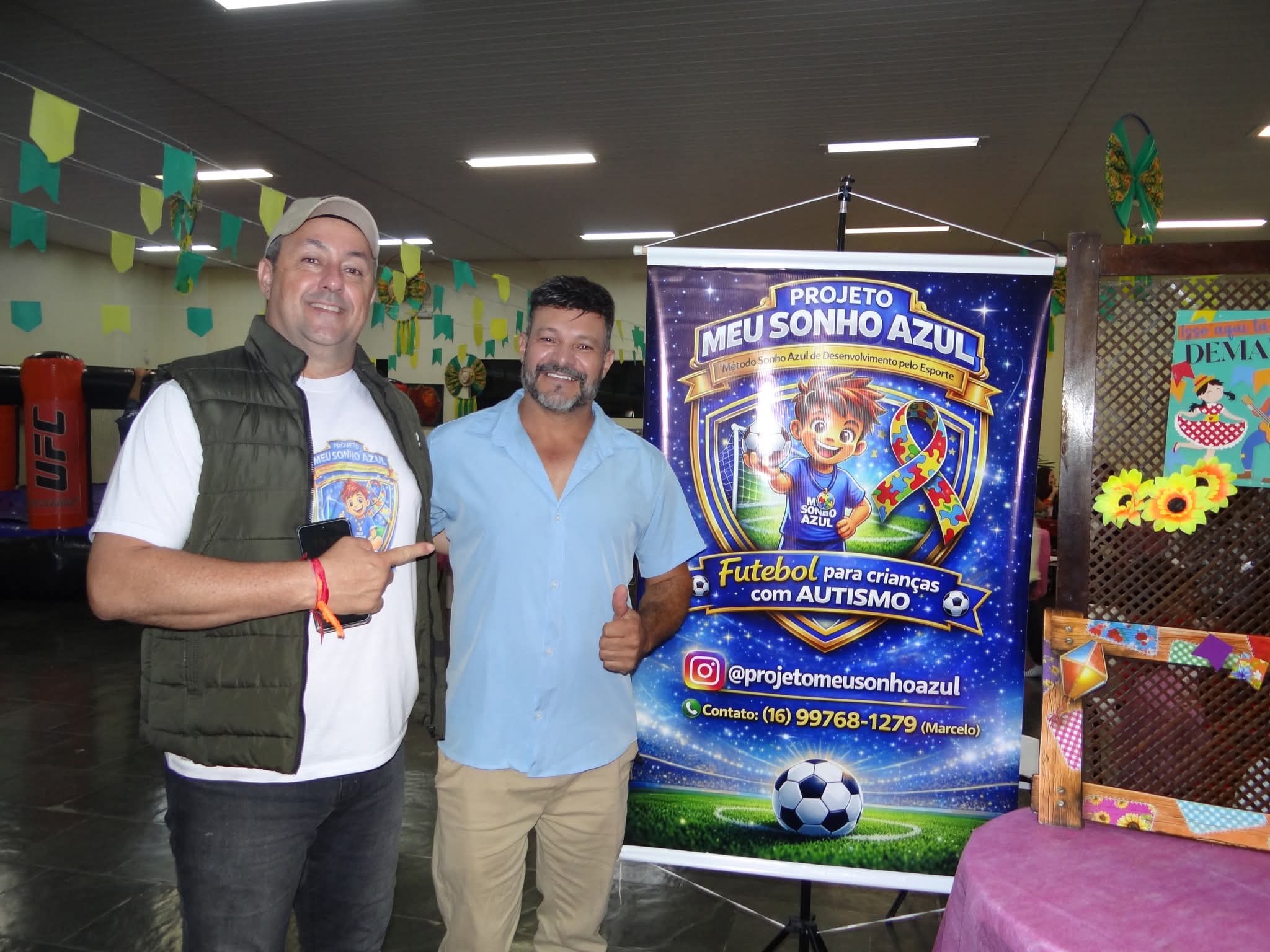 📌 Projeto Meu Sonho Azul transforma a vida de crianças com autismo e fortalece famílias em Ibaté