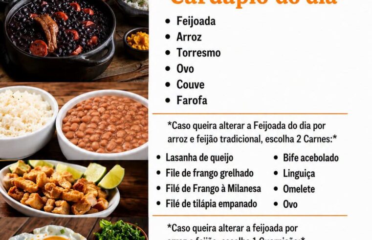 Hoje é dia de feijoada no Restaurante Tempero Delícia !