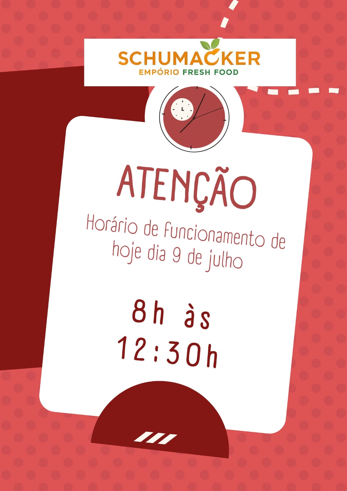 🛒 Atenção, clientes!