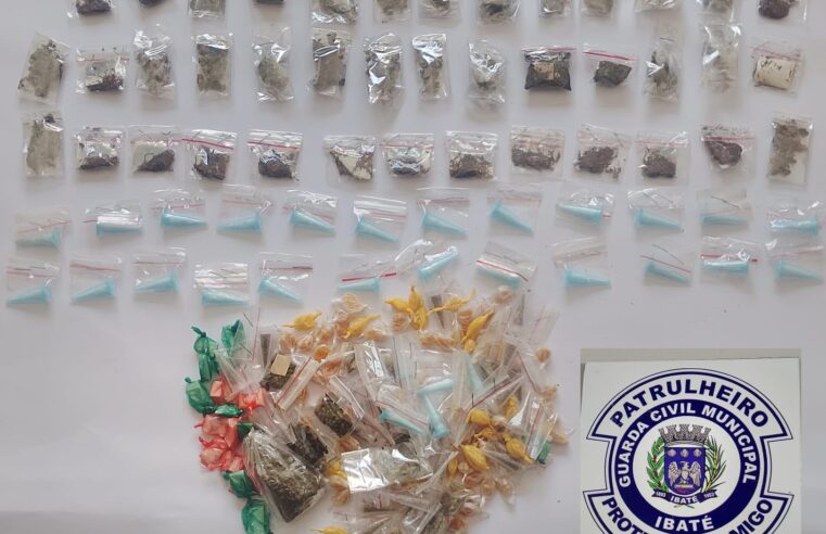 🚨 Guarda Municipal faz grande apreensão de drogas em Ibaté