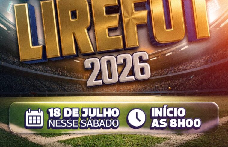 ⚽ IBATÉ RECEBE A 1ª ETAPA DA LIREFUT 2026 NESTE SÁBADO E CONVIDA A POPULAÇÃO PARA TORCER PELOS JOVENS ATLETAS