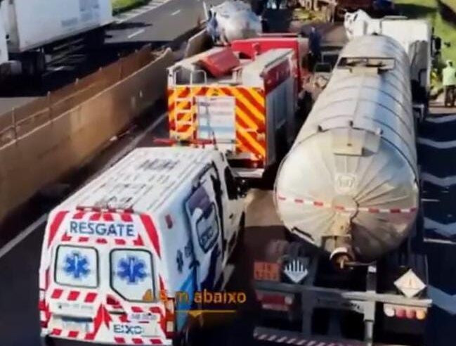 🚨 AGORA | GRAVE ACIDENTE MOBILIZA EQUIPES DE RESGATE NO CONTORNO RODOVIÁRIO DE JAÚ