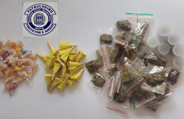 🚨 Drogas são localizadas em ponto conhecido pelo tráfico durante patrulhamento da GCM em Ibaté