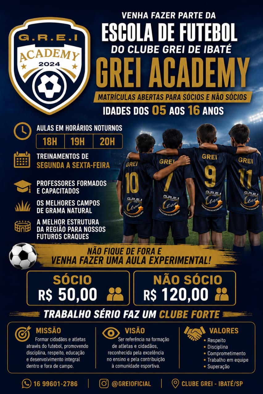 ⚽ FUTUROS CRAQUES COMEÇAM AQUI!