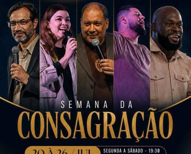 🙏 IBATÉ É CONVIDADA A VIVER UMA SEMANA DE RENOVO ESPIRITUAL!