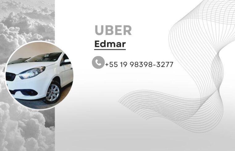 🚗 Precisando de uma corrida com segurança e confiança? Conte com o Uber Edmar!