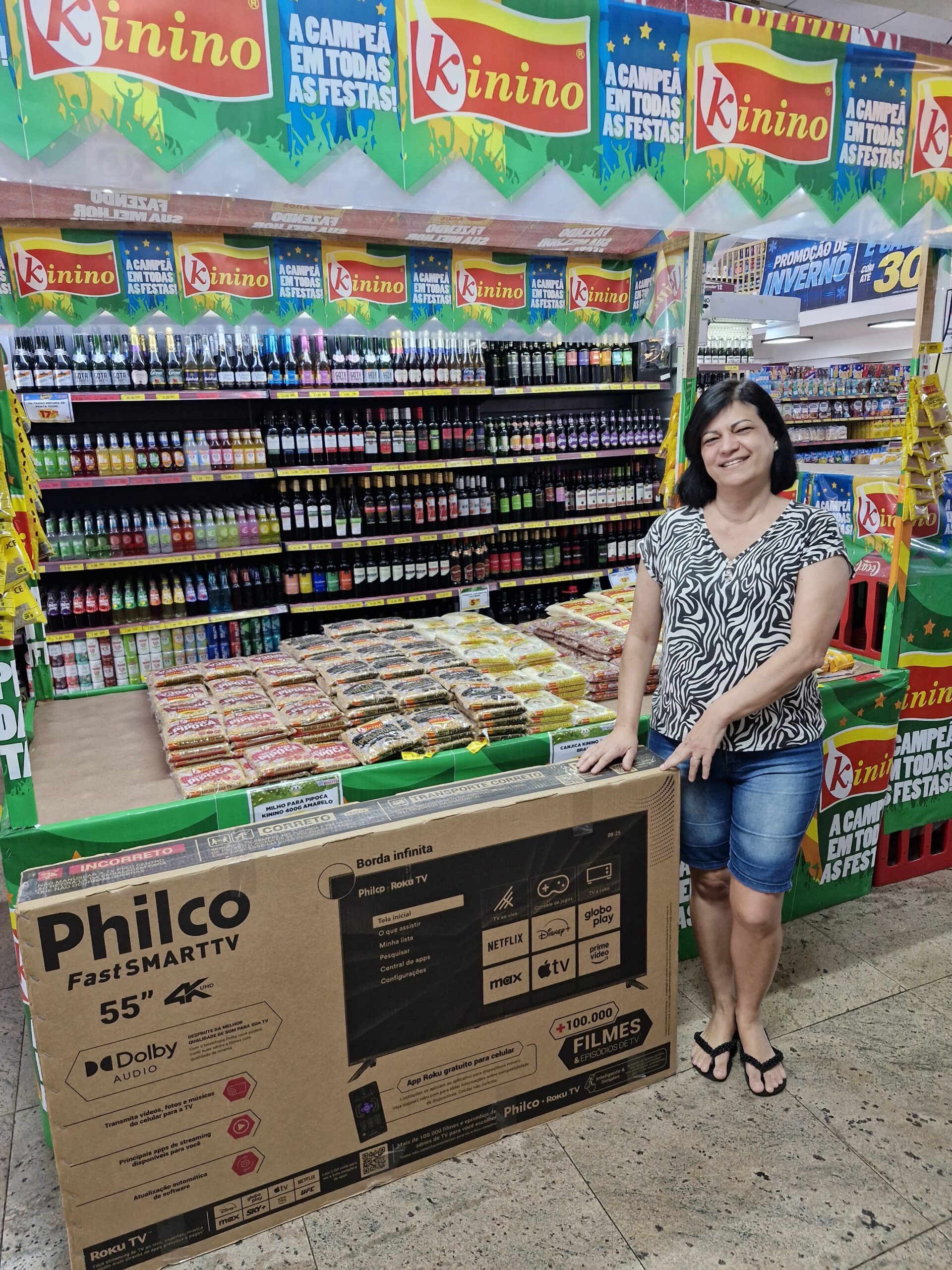 📌 Supermercados Ruscito premia quatro clientes com TVs de 55 polegadas e reforça compromisso com os consumidores